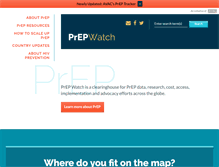 Tablet Screenshot of prepwatch.org
